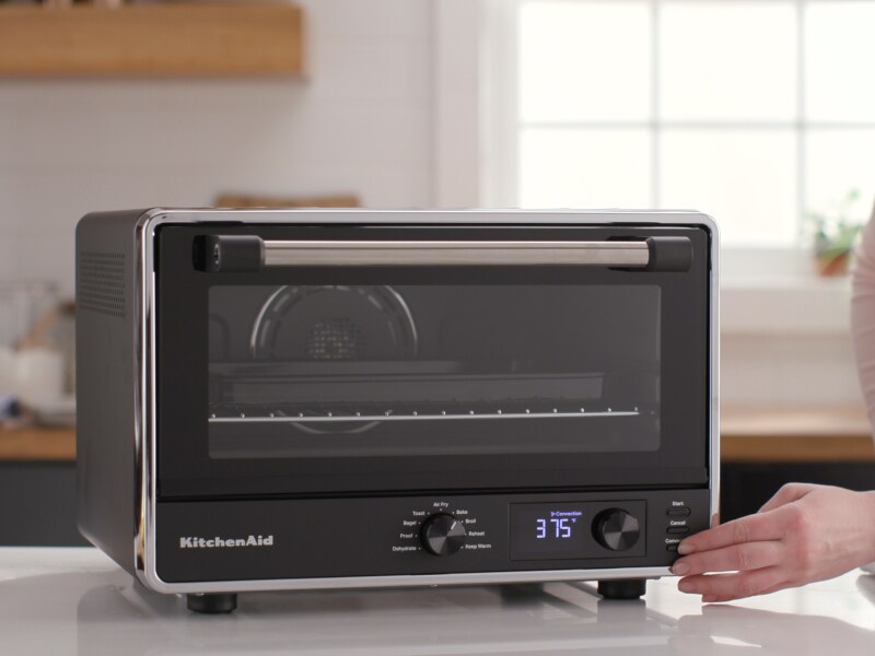 A KitchenAid® countertop oven