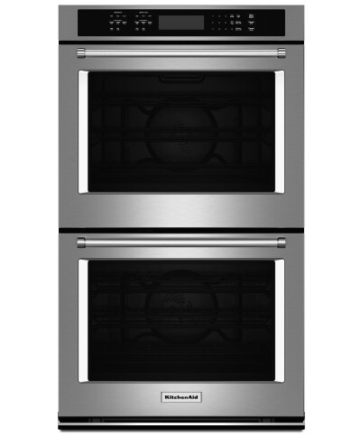 KitchenAid® 27 Inch Double Wall Oven with Even-Heat™ Thermal Bake/Broil
