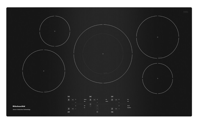 KitchenAid® 36" 5-Element Sensor Induction Cooktop
