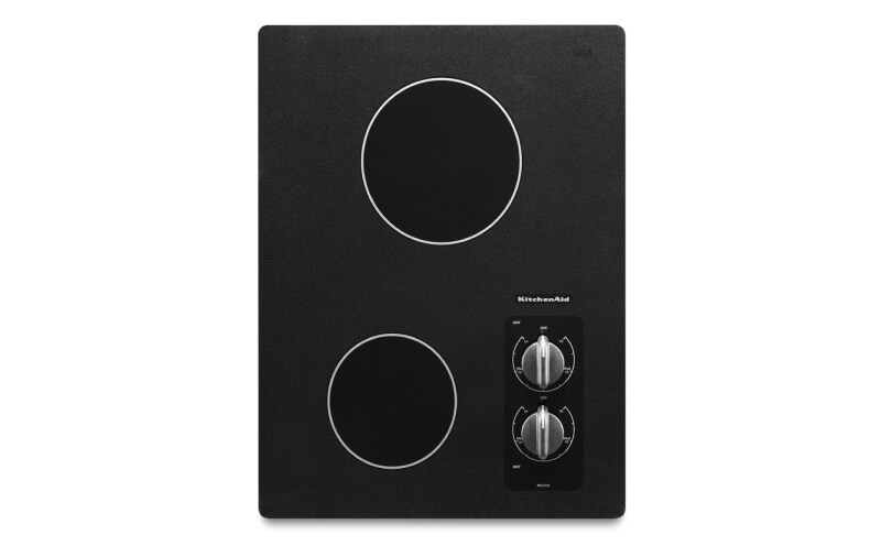 KitchenAid® 15" Electric Cooktop with Two Radiant Elements