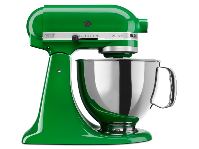 Canopy green KitchenAid® stand mixer