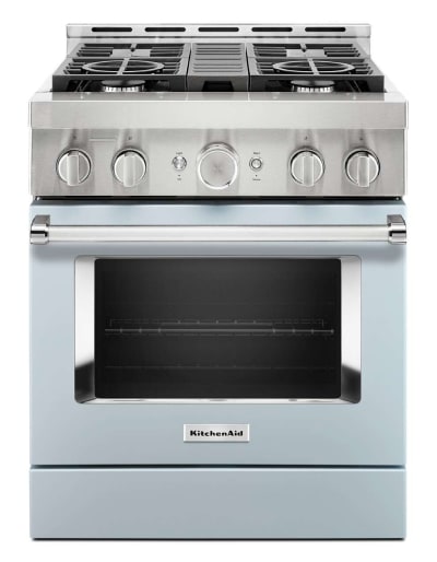 Kitchenaid® 30'' Smart Commercial-style Gas Range With 4 Burners