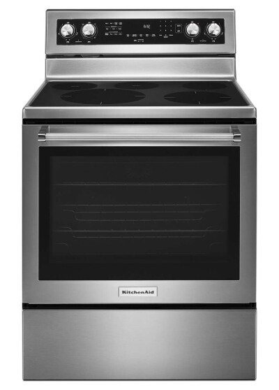 Kitchenaid® 30-inch 5-element Electric Convection Range