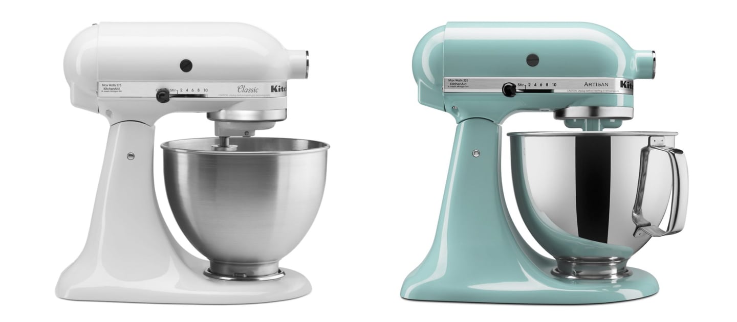Classic™ vs. Artisan® Stand Mixer Differences KitchenAid
