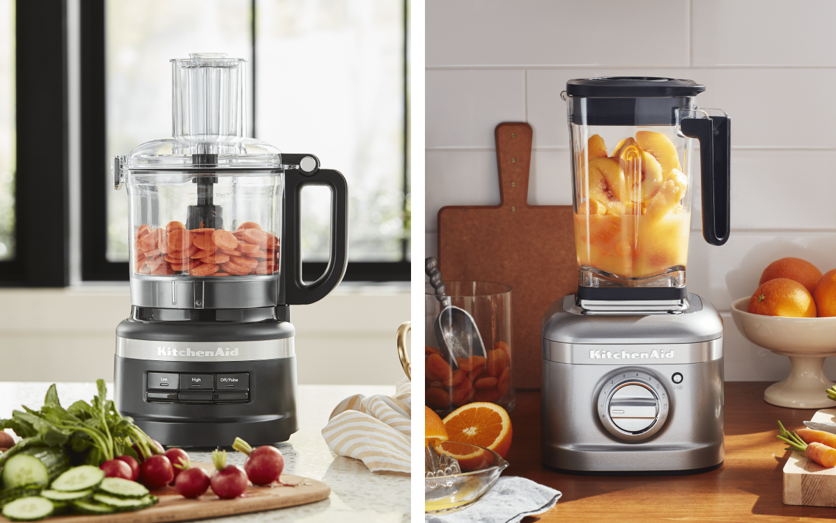 Food Processor vs Blender What's The Difference? KitchenAid