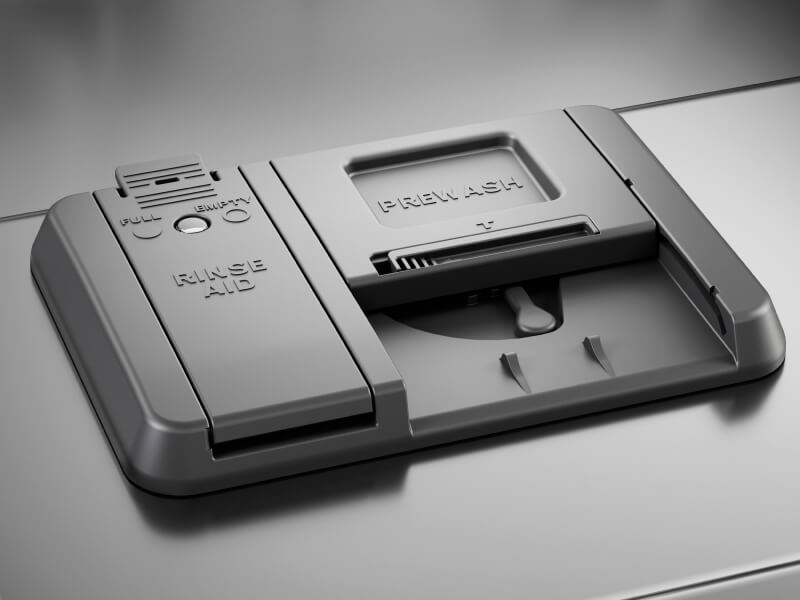 Dishwasher detergent dispenser 