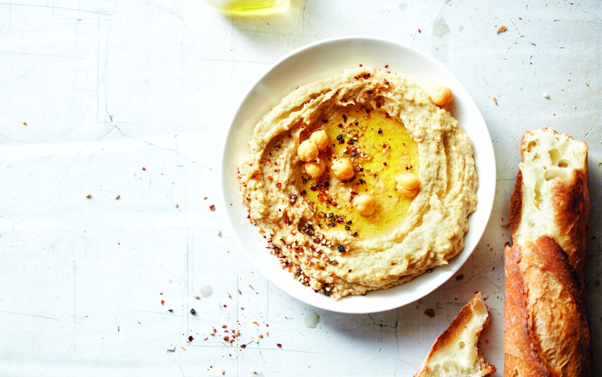 Easy Hummus Recipe in a Food Processor KitchenAid
