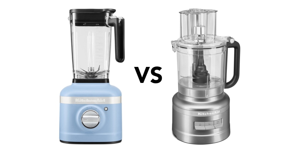 KitchenAid® blender vs food processor KitchenAid® blender vs food processor