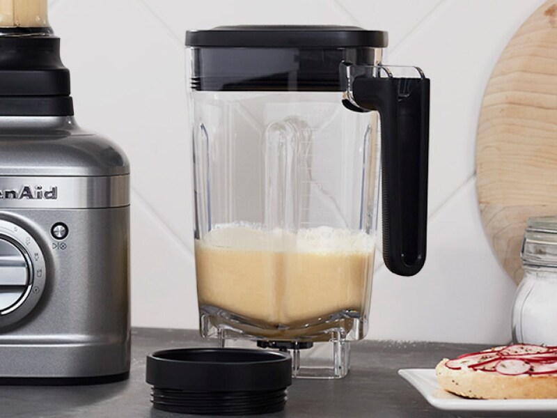 Ingredients in a KitchenAid® blender