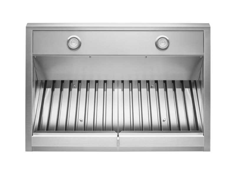 Metal grease filter range hood part