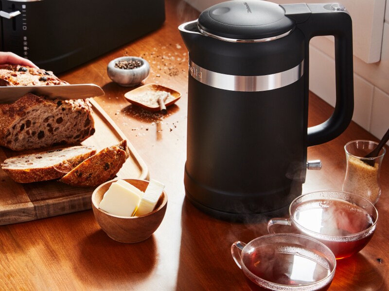 Black KitchenAid® electric kettle
