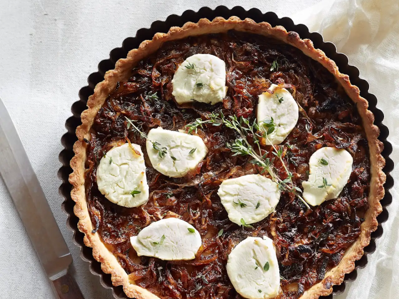 Caramelized Onion and Goat Cheese Tart Caramelized Onion and Goat Cheese Tart