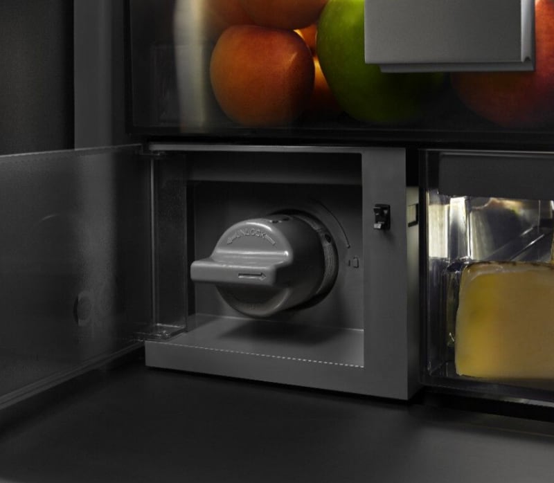 Water filter inside a refrigerator