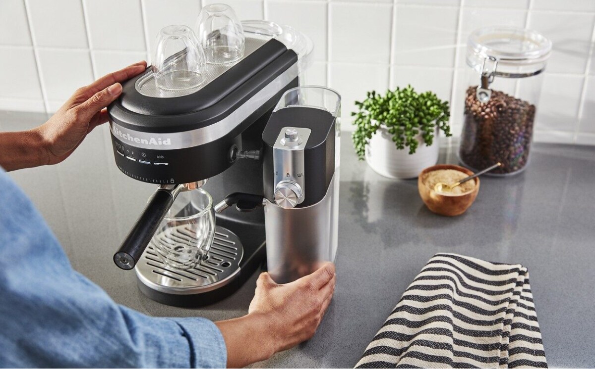 How To Clean And Descale An Espresso Machine KitchenAid