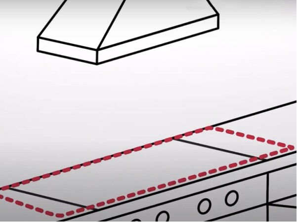 Countertop measurement icon