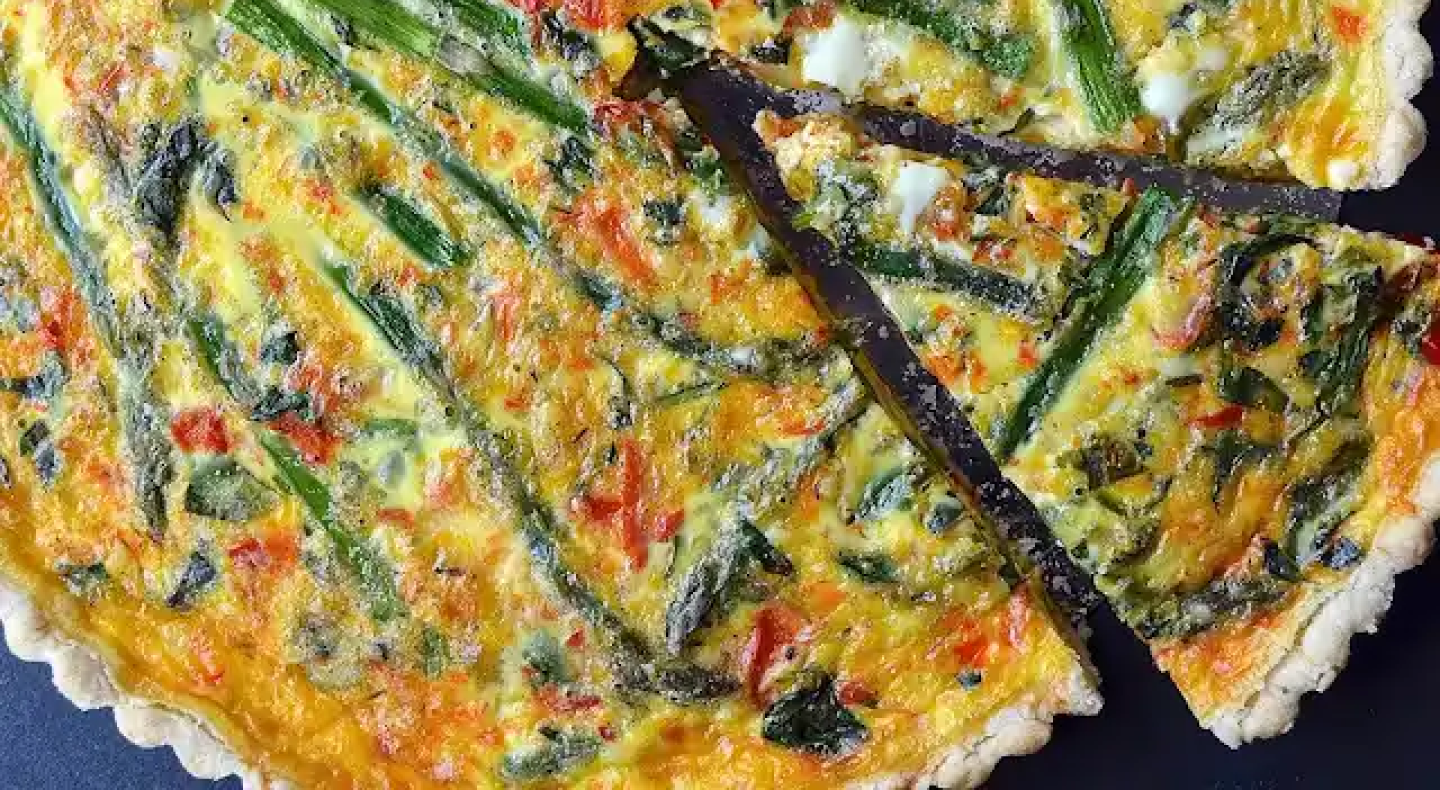 Vegetable quiche Vegetable quiche