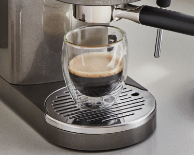 Espresso shot being pulled