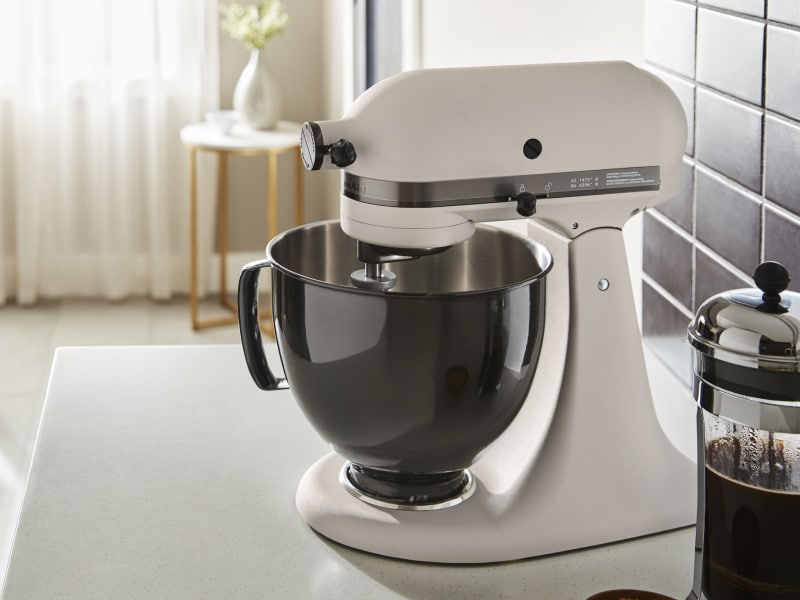 A KitchenAid® stand mixer A KitchenAid® stand mixer