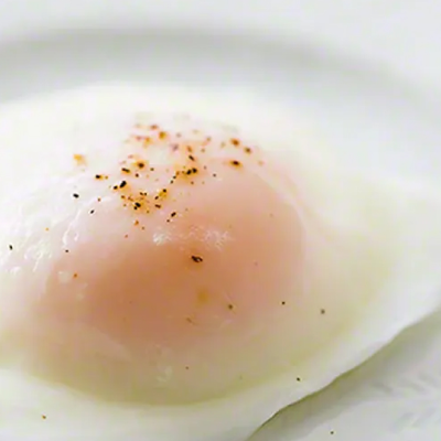 A poached egg