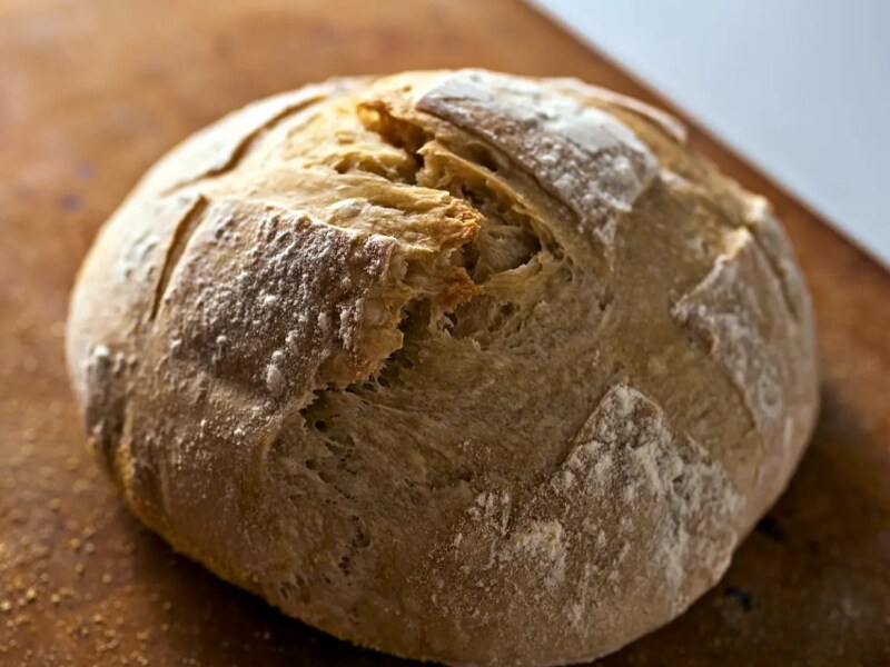 Loaf of sourdough bread