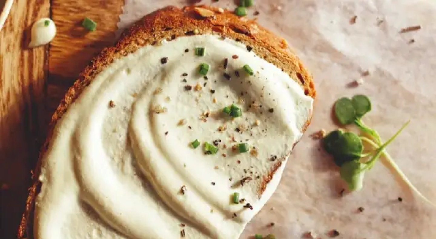Artisanal toast with fresh herbs Artisanal toast with fresh herbs
