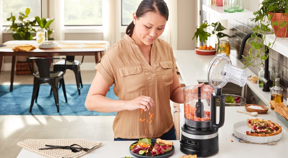 How to Use a Food Processor Step-by-Step | KitchenAid