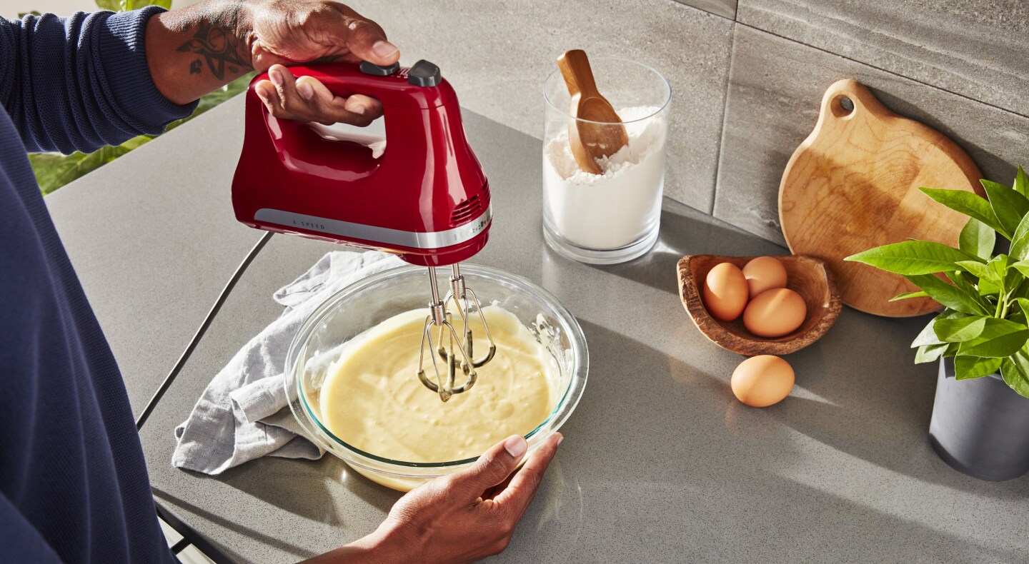 How to Use a Hand Mixer A StepbyStep Guide KitchenAid