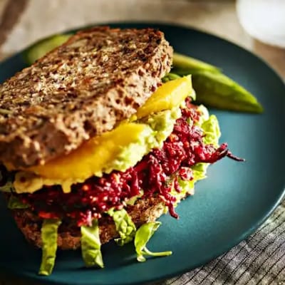 Image of Yummly recipe beet burgers