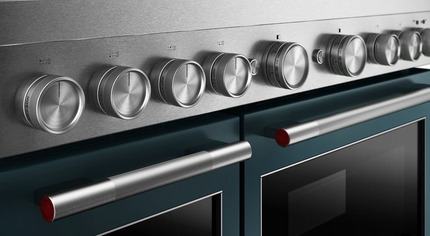 Knobs on a KitchenAid® range