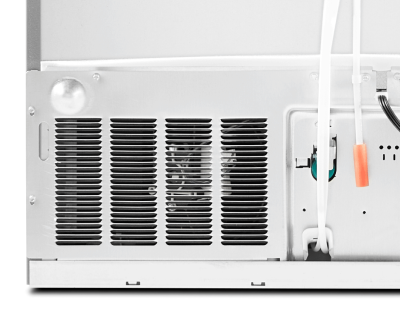 Back of a refrigerator