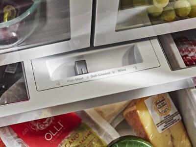 KitchenAid® refrigerator crisper drawers