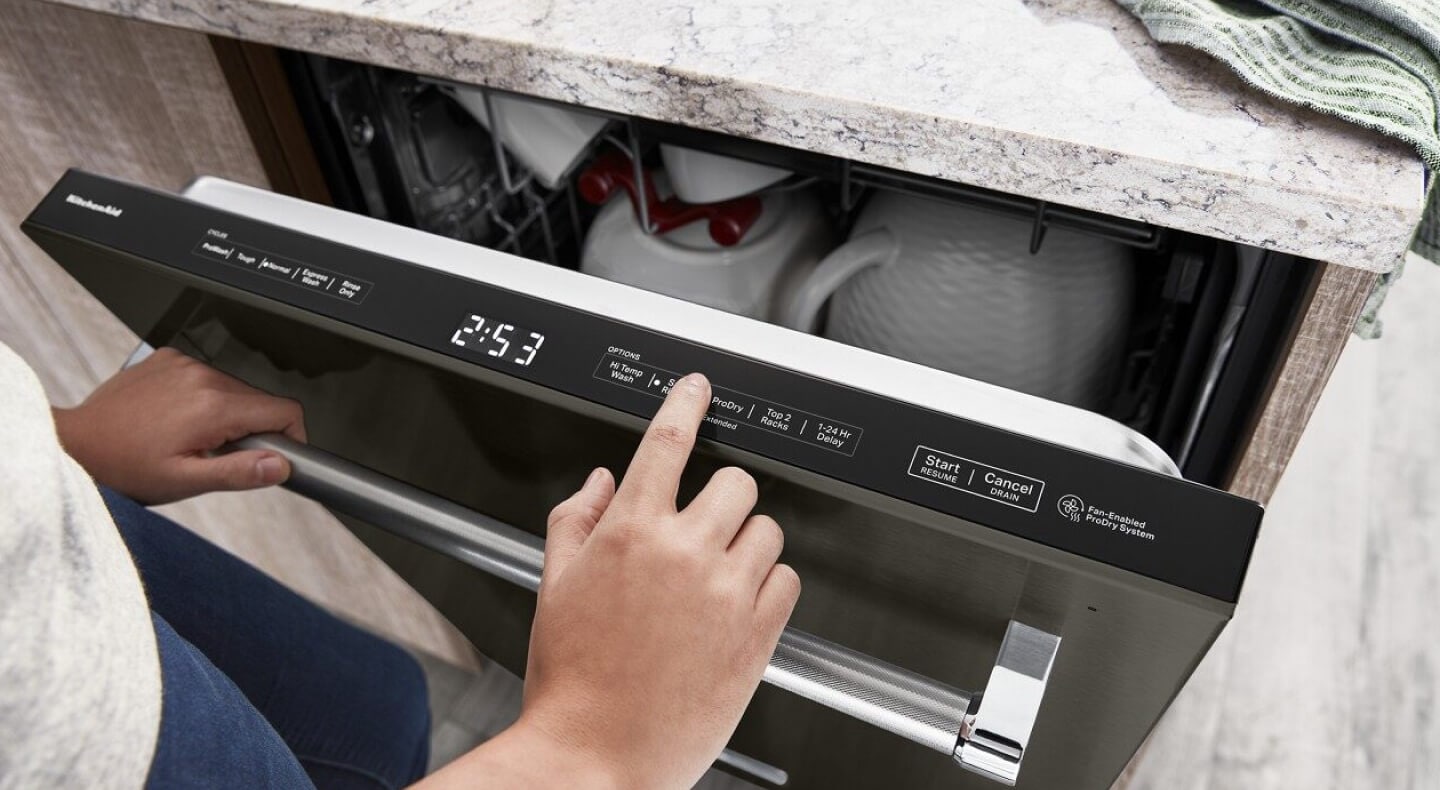 Top Control vs. Front Control Dishwashers Guide KitchenAid