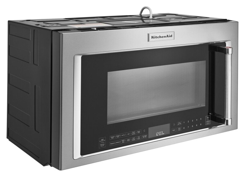 A KitchenAid microwave