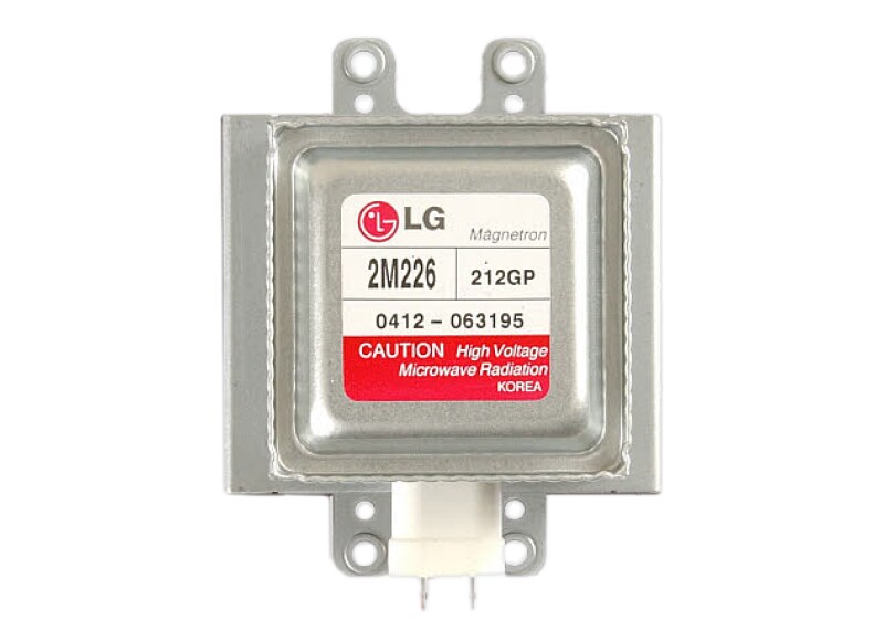 A microwave magnetron