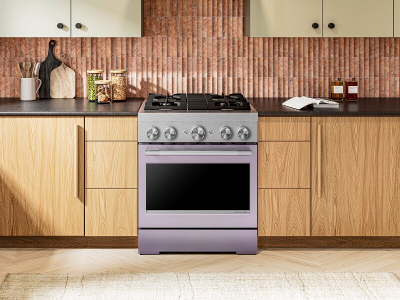 Commercial-style gas range