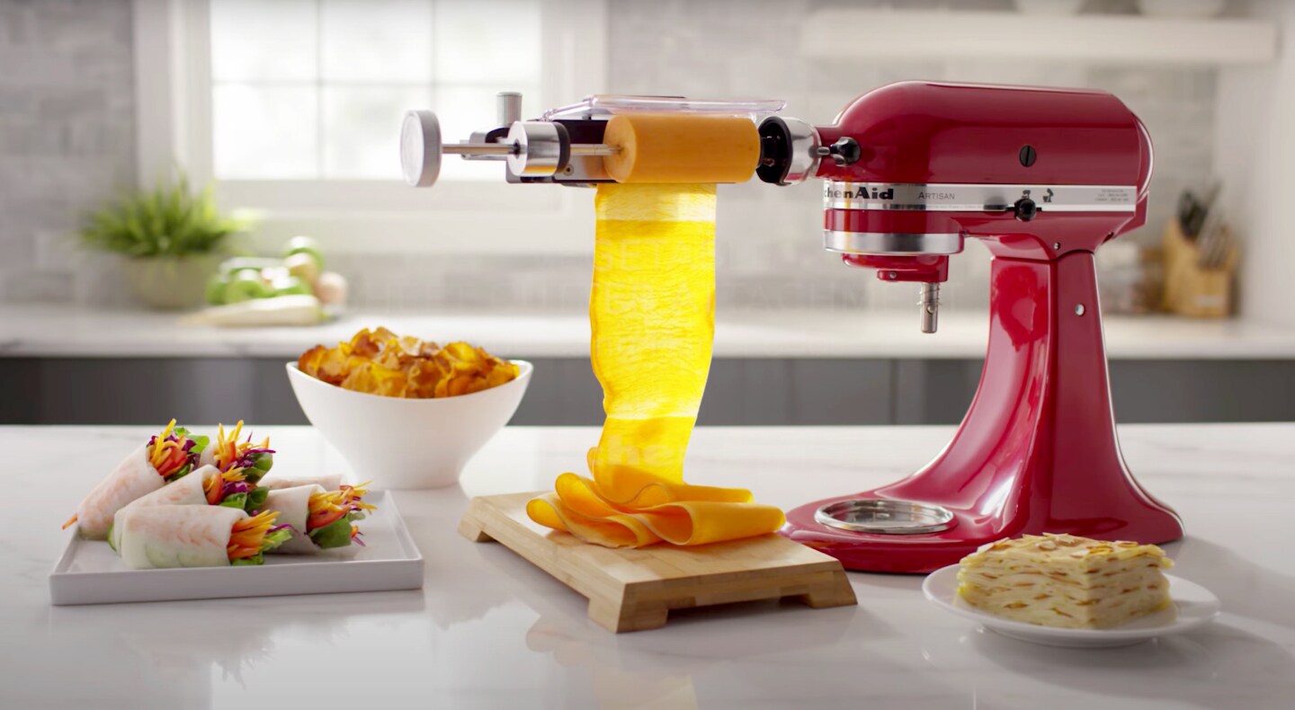 Vegetable Sheet Cutter Recipes And Uses | KitchenAid