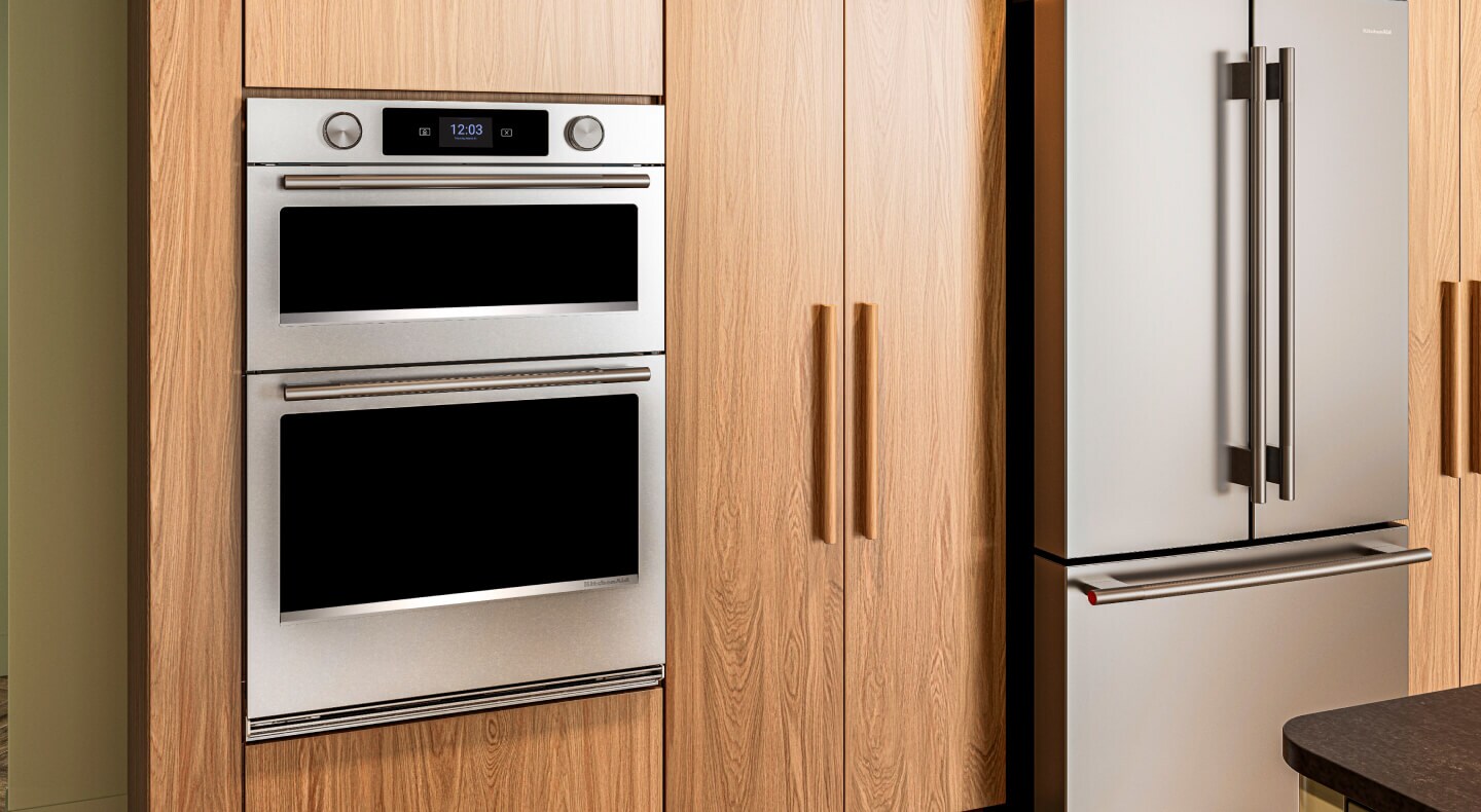 Microwave oven combination