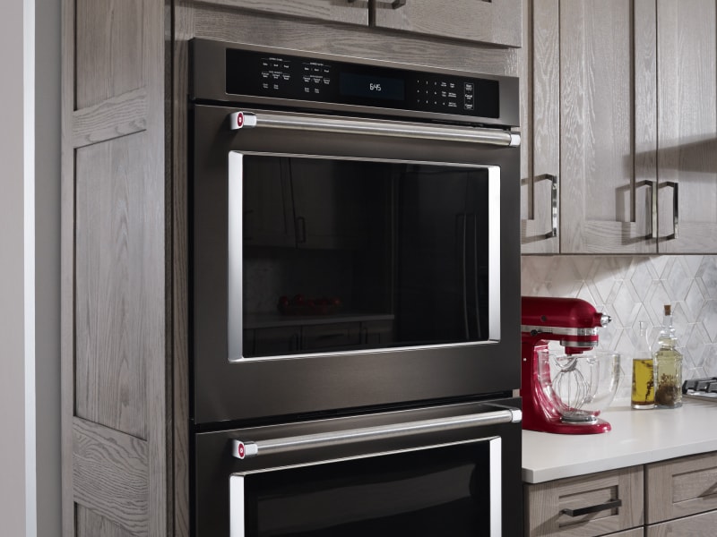 A KitchenAid® wall oven in a modern kitchen.