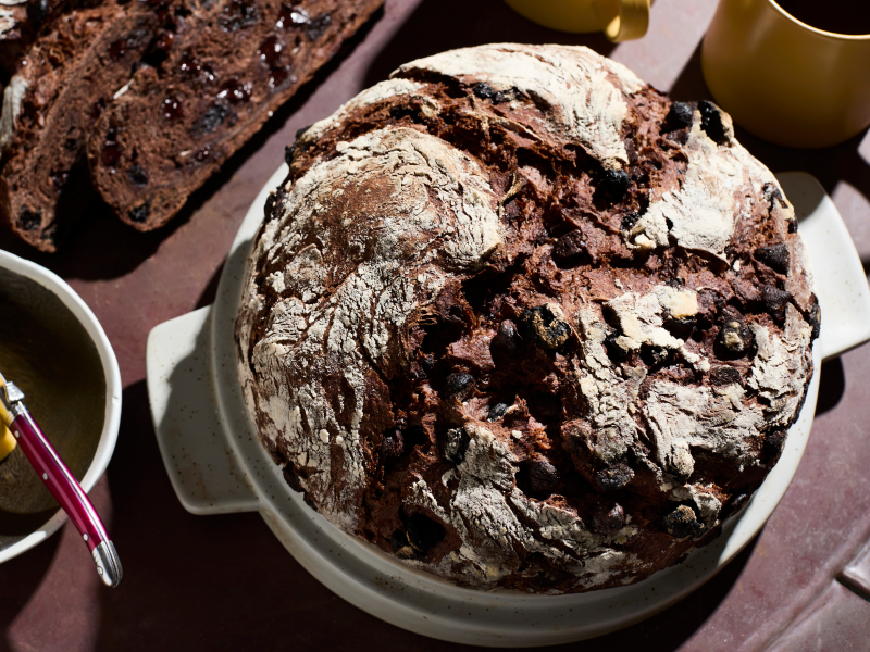 Chocolate sourdough bread Chocolate sourdough bread