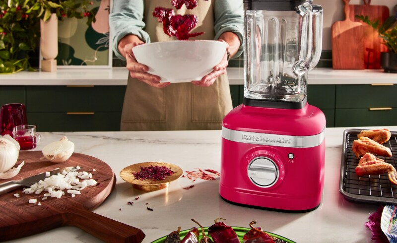 A KitchenAid® blender.