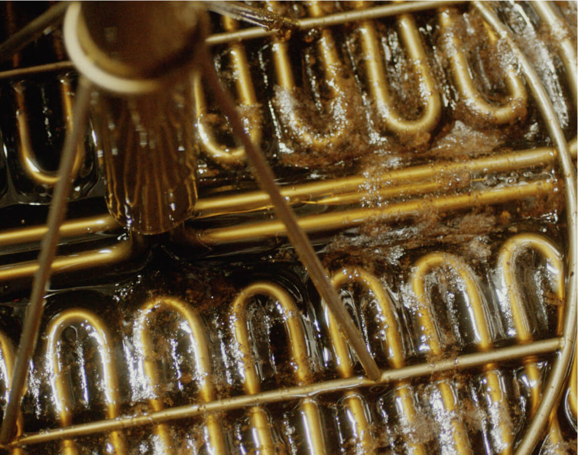 Honey going through the mead process.