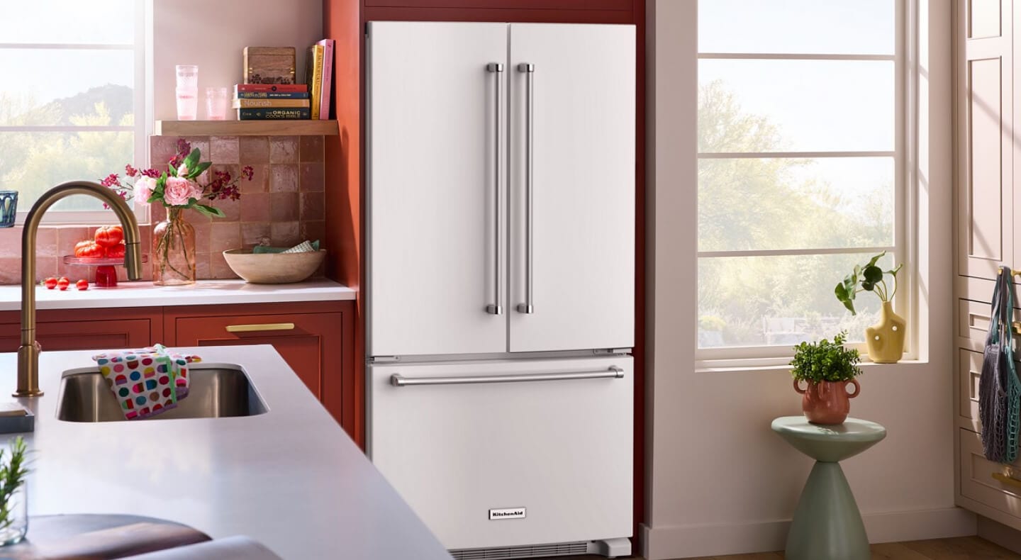 Stainless steel KitchenAid® French Door Refrigerator