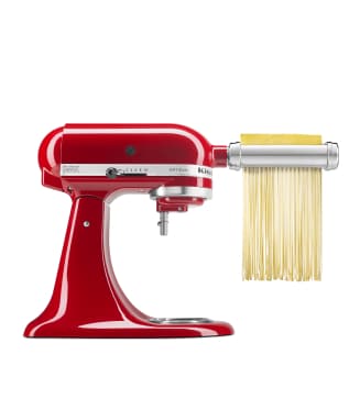 Pasta roller attachment