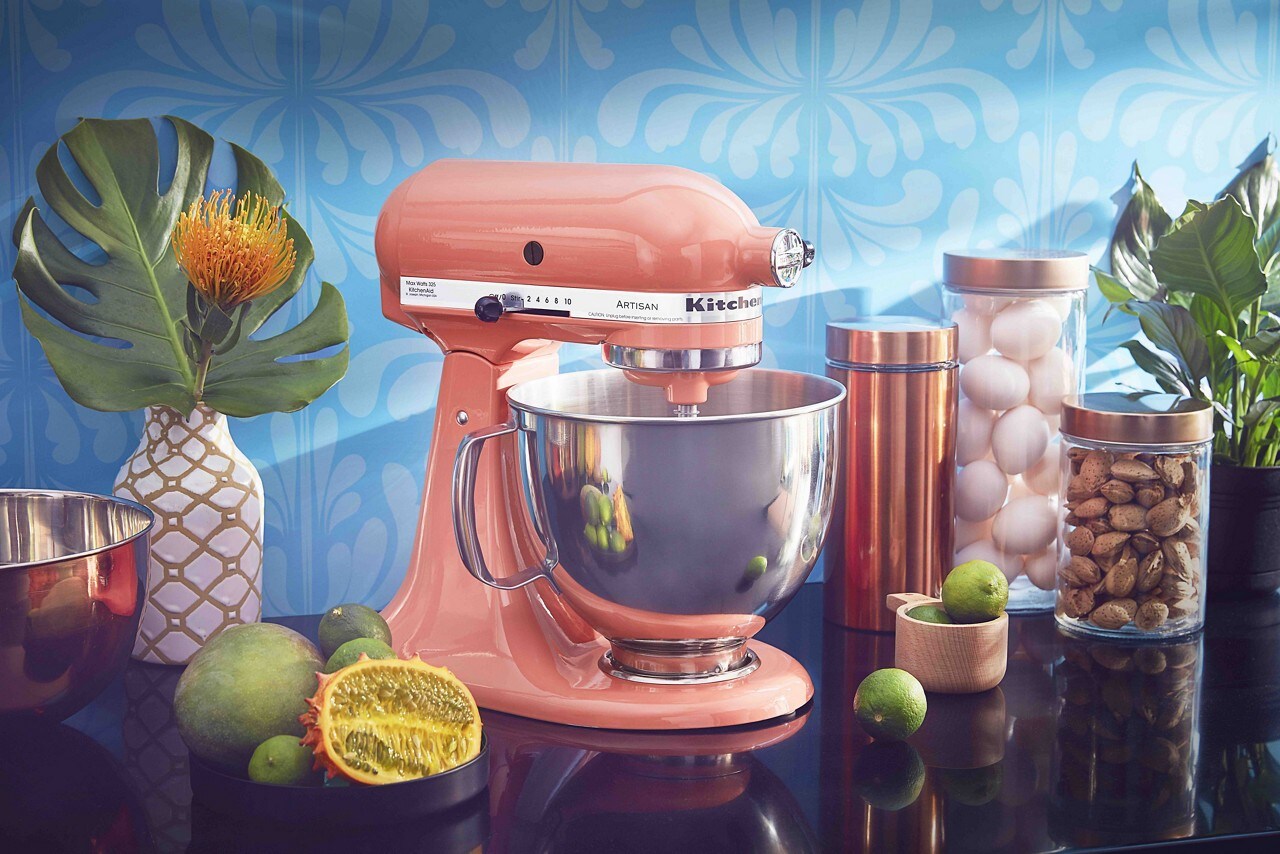 Shop the KitchenAid® Artisan® Series 5 Quart Tilt-Head Stand Mixer in Bird of Paradise exclusively on KitchenAid.com Shop the KitchenAid® Artisan® Series 5 Quart Tilt-Head Stand Mixer in Bird of Paradise exclusively on KitchenAid.com