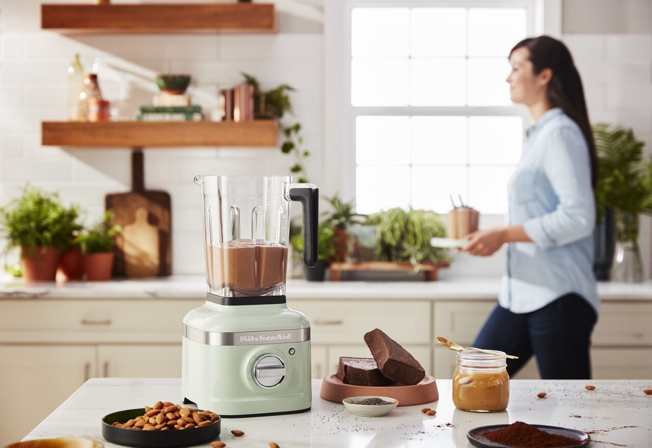 Make creamy Chocolate Almond Butter with the K400 Blender. Make creamy Chocolate Almond Butter with the K400 Blender.