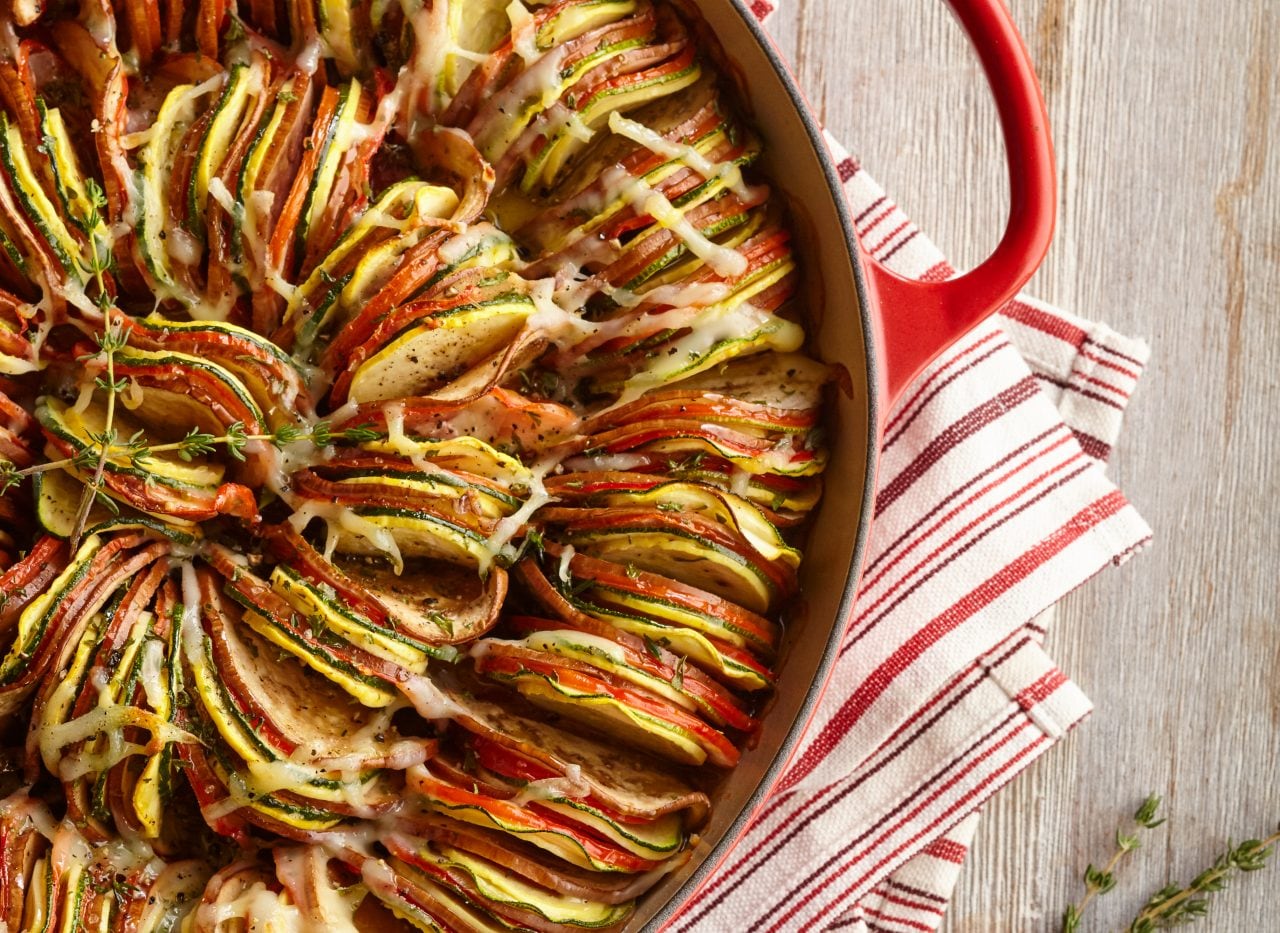 Easily prepare Ratatouille with the 9 Cup Food Processor.