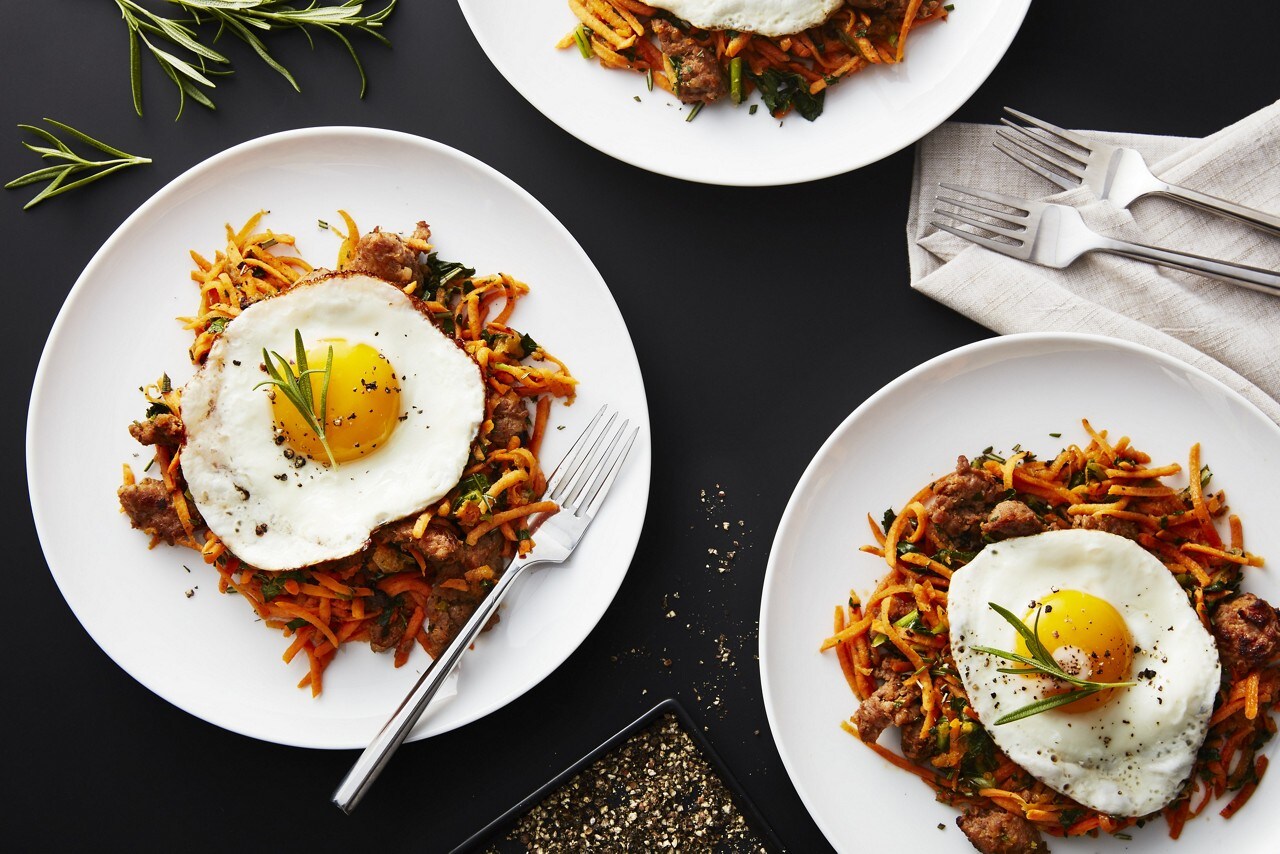 Use the 7 Cup Food Processor to make Kale Stem Sweet Potato Hash with this food waste recipe. Use the 7 Cup Food Processor to make Kale Stem Sweet Potato Hash with this food waste recipe.