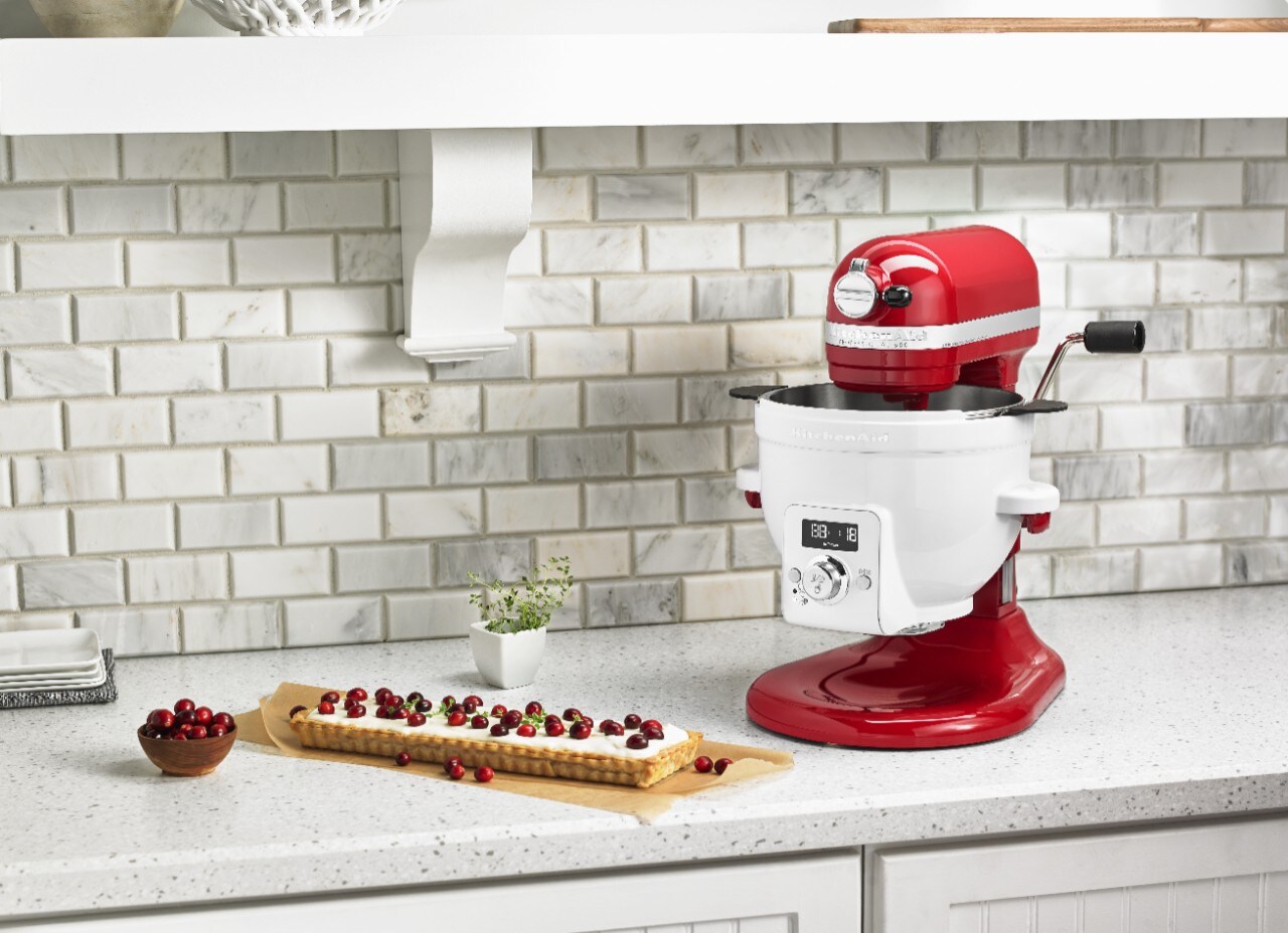 Bakers can temper chocolate or proof bread with the Precise Heat Mixing Bowl Attachment. Bakers can temper chocolate or proof bread with the Precise Heat Mixing Bowl Attachment.