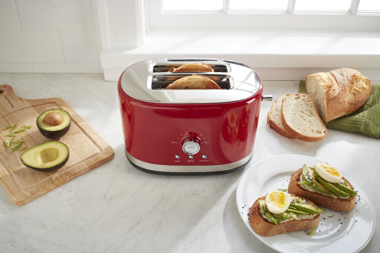 Get great toasting every time with our 2-slice toaster. Get great toasting every time with our 2-slice toaster.