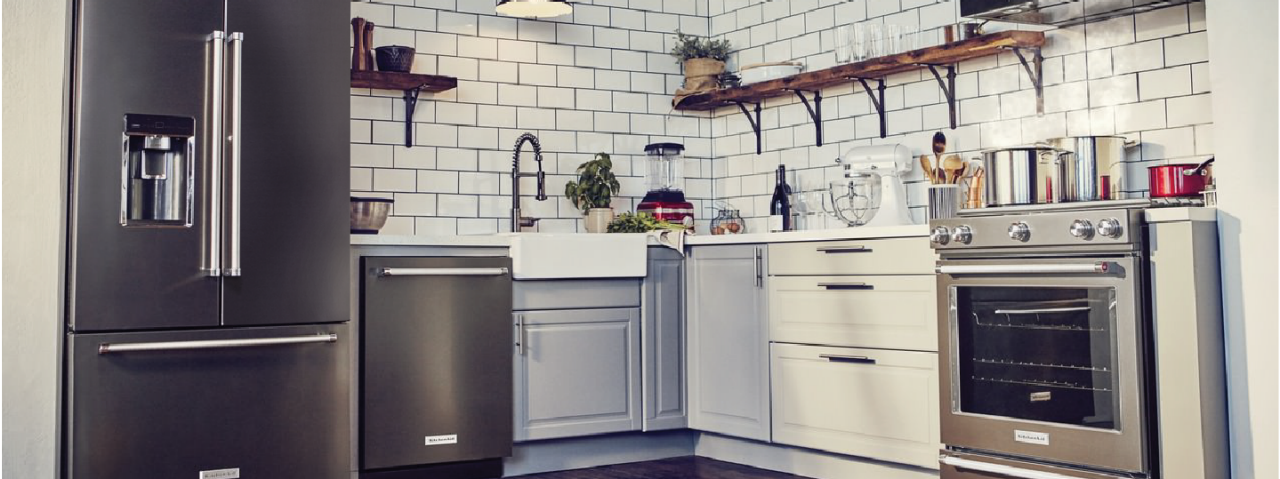 Black ss appliances on sale
